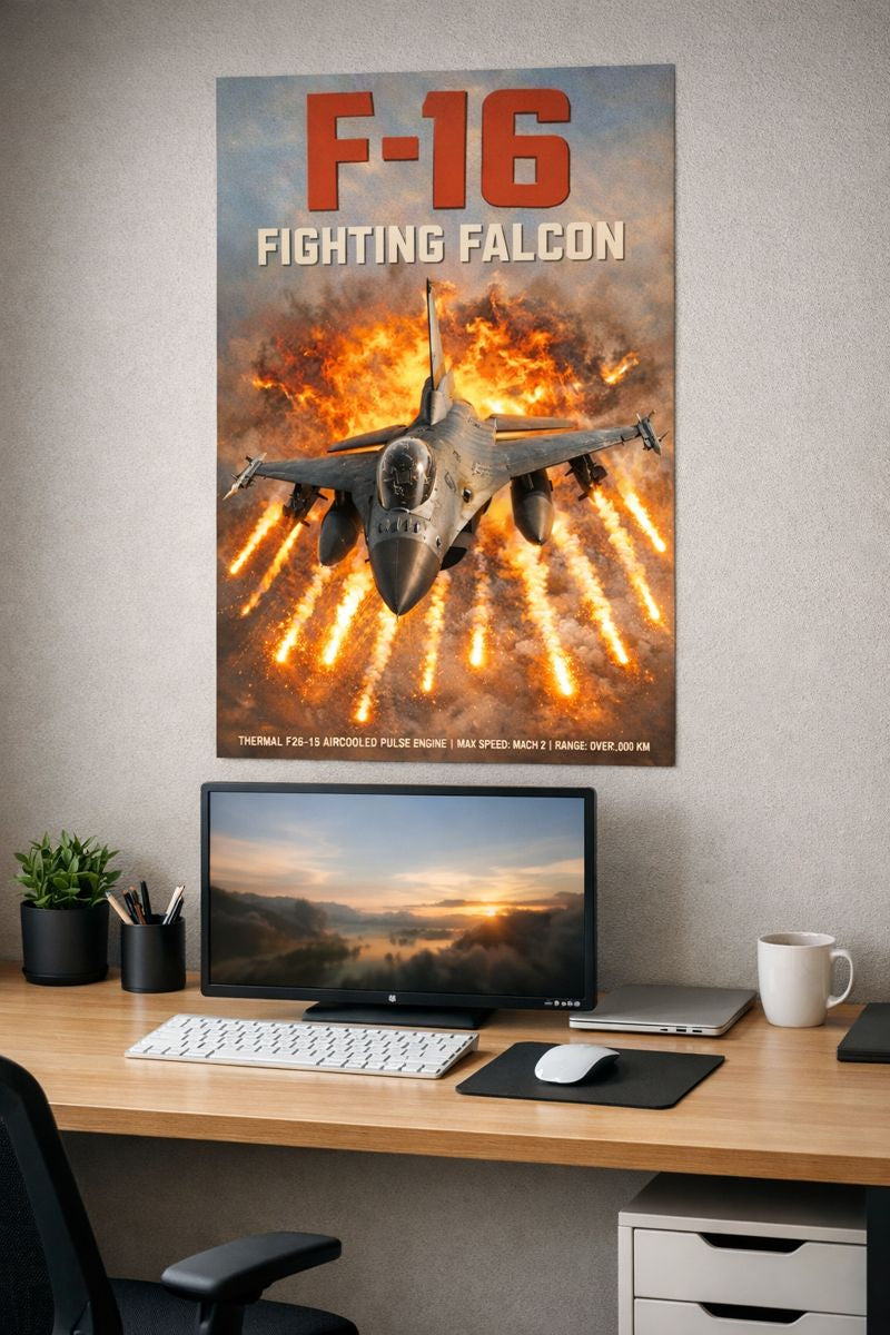 F16 Falcon Poster